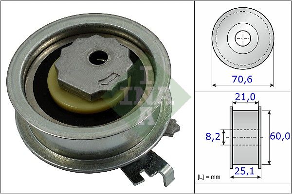 WILMINK GROUP Spriegotājrullītis, Gāzu sadales mehānisma piedziņ WG1252665